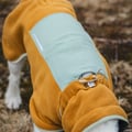 Alpha 360 Dog Fleece Pullover Brown / Glacier Green
