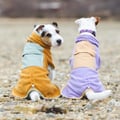 Alpha 360 Dog Fleece Pullover Brown / Glacier Green