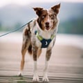 Alpha 360 Dog Harness Deep Teal