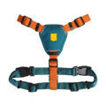 Color Block Dog Harness Lime Mix