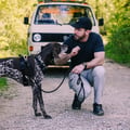 Rope Dog Leash Black