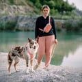 Roam Dog Harness Salmon Pink