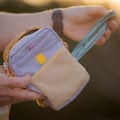 Hydration Shoulder Bag Lavender Mix