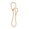 Retriever Leash Wood Brown