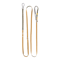 Multi-use Dog Leash Thin Wood Brown Mix