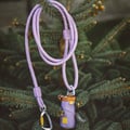 Rope Dog Leash Lavender